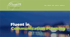 Desktop Screenshot of fluentpr.com